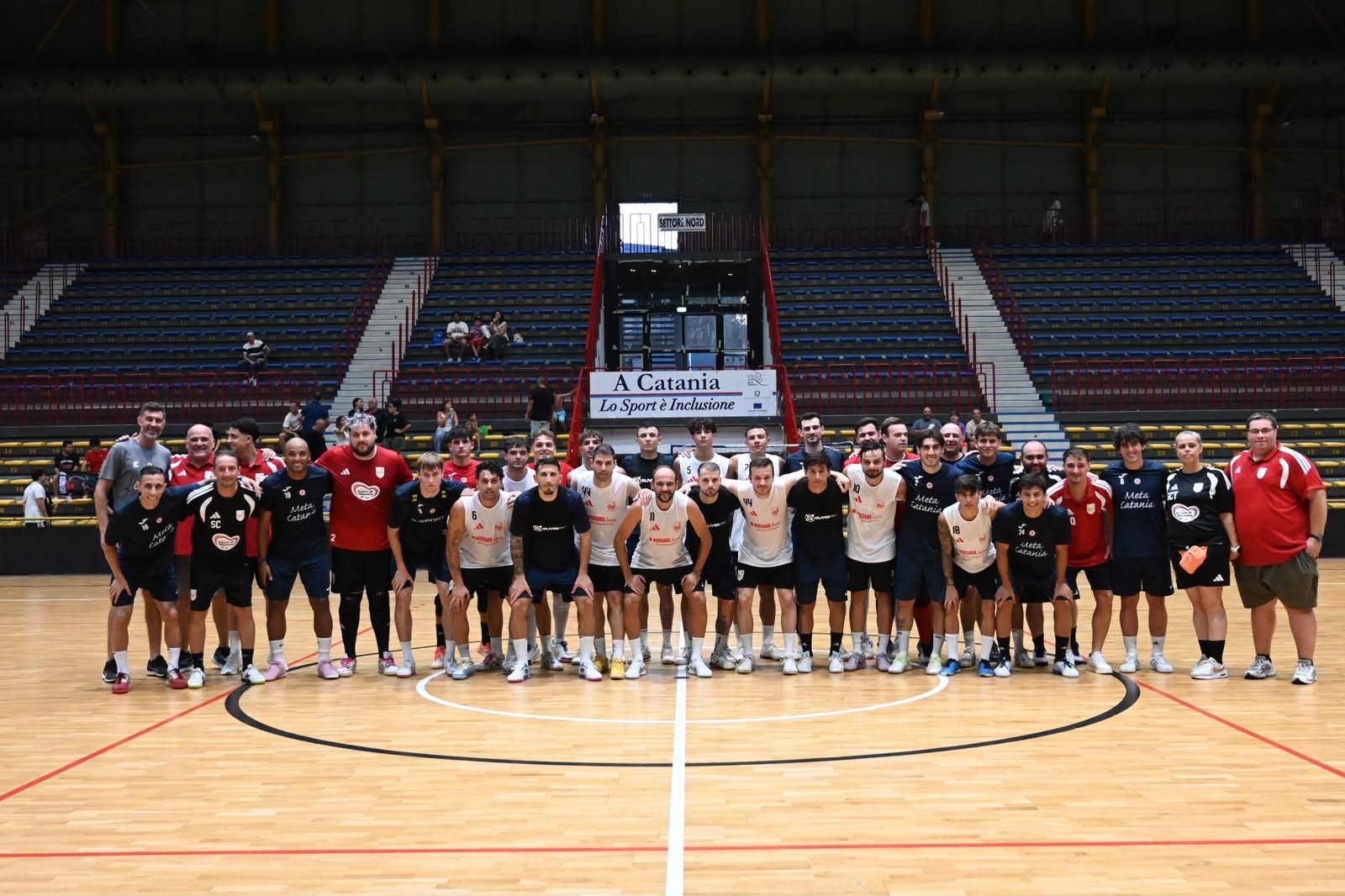 The A.C.R. Messina Futsal squad